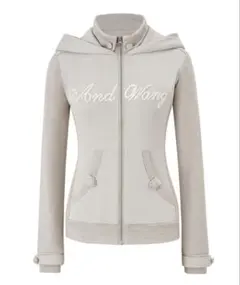 andwang パーカー ANDWANG パーカー kirakira jewel zip up レディース : ZOZOTOWN Yahoo