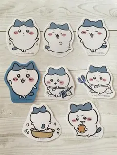 ちいかわ ダイカットステッカー ハチワレ 8枚セット