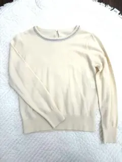 【新品・未使用】アナイ ニット セーター アイボリー 38