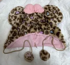 ディズニー ファンキャップ ヒョウ柄