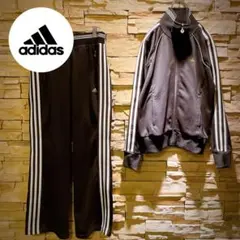 00s adidas track jacket brown y2k 在原みゆ紀 - メルカリ