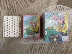 【新品未開封】ポケモンカード ナンジャモスリーブ、デッキケース ジムセット