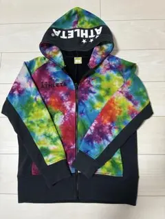 アスレタ　ATHLETA スウェット ZIPパーカー　Sサイズ　MIX