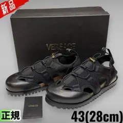未使用 VERSACE ヴェルサーチ メデューサ トラック サンダル 40 黒 未使用 VERSACE ヴェルサーチ メデューサ トラック サンダル 40 黒