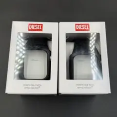 【未使用】DIESEL Apple Watch 45mm ケース ブラック 2個