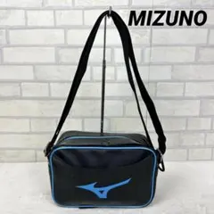 MIZUNO ミズノ ミニショルダーバッグ セカンドバッグ ブラック ブルー