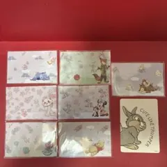 ディズニーストア　マイナンバーカードケース　7種類　セット + じゃんけんカード