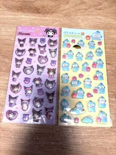 サンリオ クロミハンギョドン ぷくっとシール 2枚セット