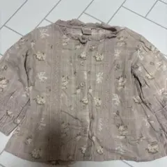 tête à tête 花柄シャツ 90