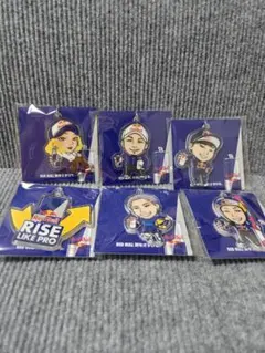 Red Bull アスリート アクリルキーホルダー 6種セットのサムネイル