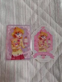 朝日奈みらい　オーロラアートコレクション　ステッカー　魔法つかいプリキュア