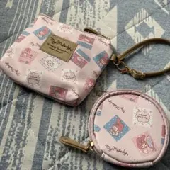My Melody ポーチセット ピンク