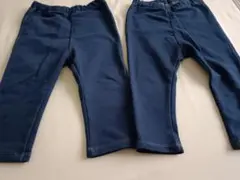 ベビー デニム風 レギンス 2枚セットのサムネイル