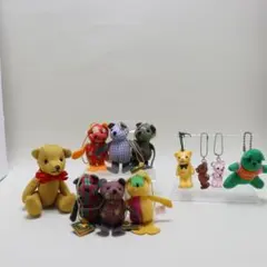 クマ　ストラップ　キーホルダー　いろいろ詰め合わせ　A-165