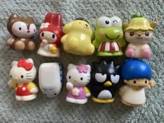 サンリオキティちゃんなどミニソフビ10コ①