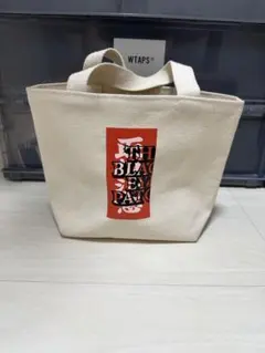 新品 完売品 ブラックアイパッチ ミニトートバッグS ミニ HWC ホワイト 