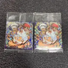 ⭐︎ワンピース大海賊LOG.13 02 ルフィローキッドSGR2枚＋カイドウマム