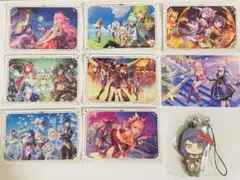 原神 グッズまとめ売り ウエハースカード シール ラバスト