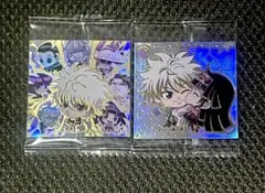 HUNTER×HUNTERウエハース４　ゾルディックレア　キルア＆アルカ　２枚