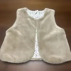 サマンサモスモス　キッズ　ファーベスト Lサイズ（110〜120cm）