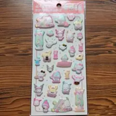サンリオ キャラクターズシール ぷくっとシール
