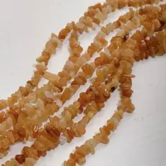 ct576/天然石◇レッドアベンチュリン　約3×5mmさざれロング1連