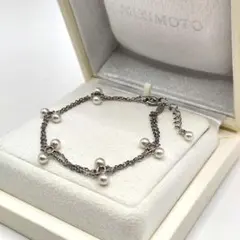 28199✨️ミキモト パールブレスレット ベビーパール シルバー 真珠 本真珠