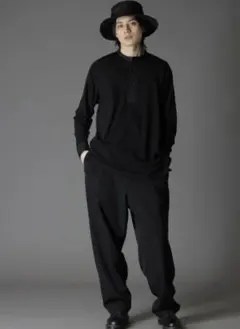 Ground Y Ultima Jersey Henry Neck T 黒のサムネイル