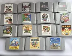 NINTENDO64 ソフト 4本セットゼルダ・スマブラ・マリカ64・マリオ64