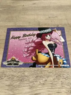 ONE PIECE ペローナ　ポストカード　麦わらストア限定