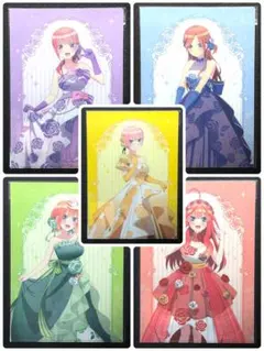 五等分の花嫁 ヴィレッジヴァンガード クリアファイル 全員セット
