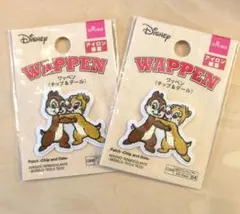 アイロンワッペン チップとデール