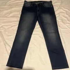 GU ブルー スキニーデニム 32