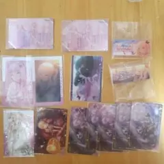 プロセカ 暁山瑞希 紙類セット＆アクリルバナー缶バッジ