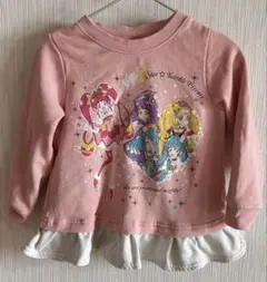 BANDAI スタートウィンクルプリキュア トレーナー 100cm ピンクのサムネイル