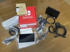 スイッチ Switch 有機ELモデル カスタマイズ 付属品未使用+ドックセットのサムネイル