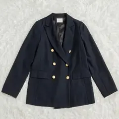 美品 Demi-Luxe BEAMS ドライギャバジン ダブルジャケット 36