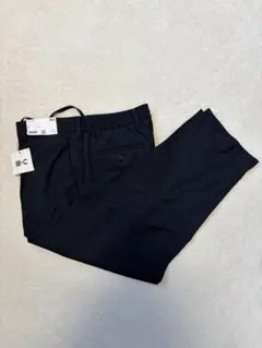 ※裾直し済※ ユニクロC タックワイドテーパードパンツ M