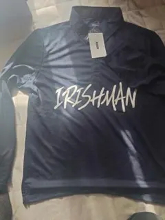 IRISHMAN Mサイズ ネイビーシャツ