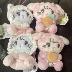 mikko characters ふわふわBABYマスコット ムース　キャミー