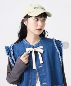 FREAK'S STORE デニムフリルベスト 新品未使用