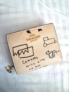 COACH バスキア コラボ 二つ折り財布