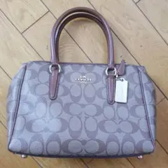 COACH ブラウン ハンドバッグ