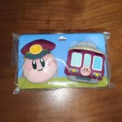 星のカービィ×阪急電車　ぬいぐるみバッジ