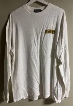 ホワイト 長袖カットソー