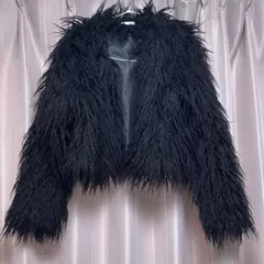 RESEXXYリゼクシーフェイク ファーコート ジャケット