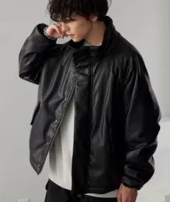 オーバーサイズ 裏キルティング トラックブルゾン完売品