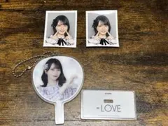 =LOVE 佐々木舞香 ミニくじ　キーホルダー IDフォト セット