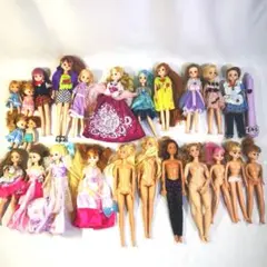 リカちゃん さくらちゃん バービー 人形 等 セット 24体 まとめて