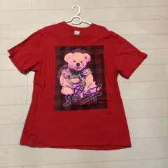大森靖子　真っ赤に染まるナナちゃんTシャツ